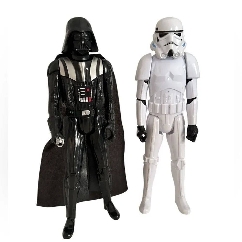 2 Star Wars Vintage Figures EUC
Darth Vader and Storm Trooper
